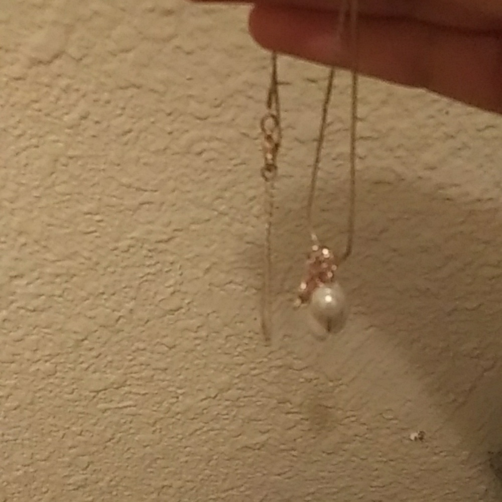 It a golden necklace